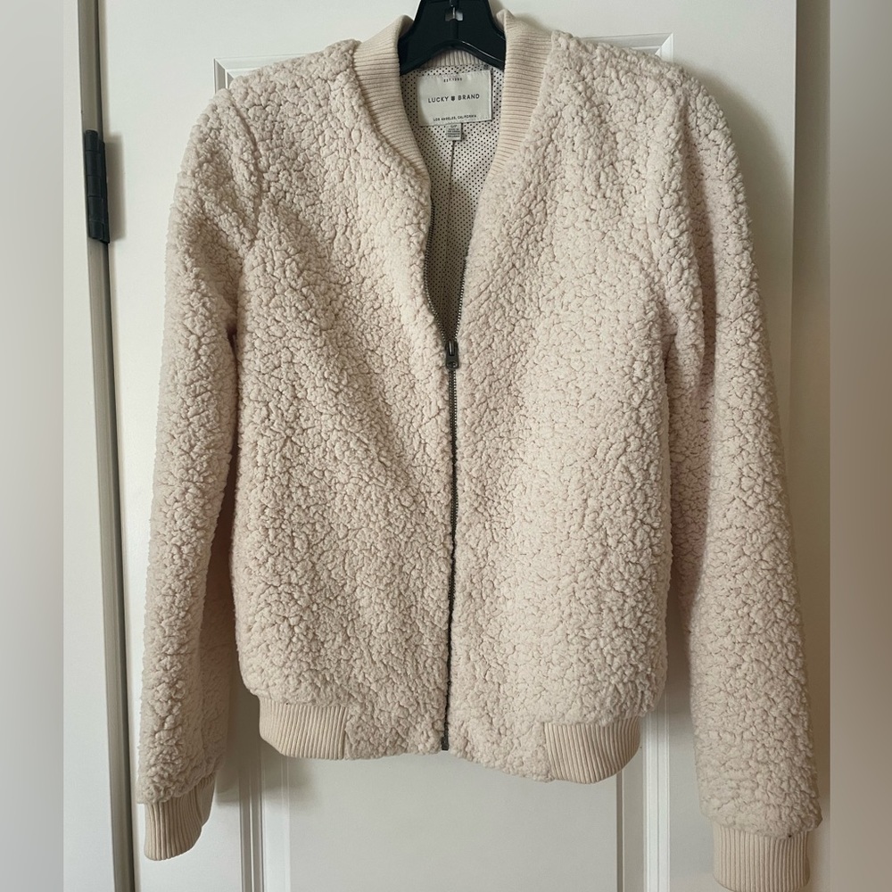 Lucky brand fleece jacket